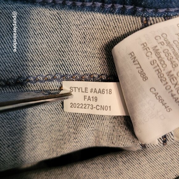 Madewell Jeans Sz 26 Jegging 10" High Rise Tummy Control Medium Light Wash AA618 - Picture 7 of 13